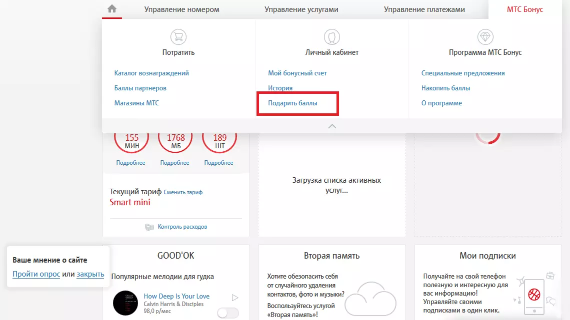 Как бонусные рубли на оплату использовать в МТС