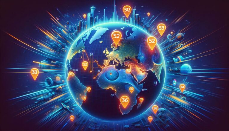 📡 Глобальный обзор: Скорости мобильного интернета в разных уголках мира